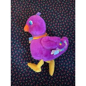 Lisa Frank Sweet Tweet Purple Beanie Plu